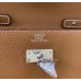 Hermes Kelly Classique To Go Wallet In Gold Epsom Calfskin