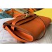 Hermes Kelly Classique To Go Wallet In Orange Epsom Calfskin