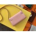 Hermes Kelly Classique To Go Wallet In Pink Epsom Calfskin