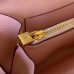 Hermes Kelly Classique To Go Wallet In Pink Epsom Calfskin