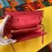 Hermes Kelly Classique To Go Wallet In Rose Lipstick Epsom Calfskin