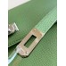 Hermes Kelly Classique To Go Wallet In Vert Criquet Epsom Calfskin