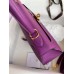 Hermes Kelly Sellier 25CM Handmade Bag In Anemone Epsom Calfskin