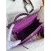 Hermes Kelly Sellier 25CM Handmade Bag In Anemone Epsom Calfskin
