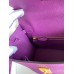 Hermes Kelly Sellier 25CM Handmade Bag In Anemone Epsom Calfskin