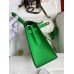 Hermes Kelly Sellier 25 Handmade Bag In Bambou Epsom Calfskin