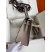 Hermes Epsom Kelly 25cm Sellier Handmade Grey Bag