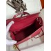 Hermes Kelly Sellier 25 Handmade Bag In Ruby Epsom Calfskin