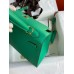 Hermes Kelly Sellier 25cm Handmade Bag In Vert Jade Epsom Calfskin