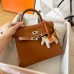 Hermes Kelly Retourne 25 Handmade Bag In Gold Swift Calfskin