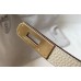 Hermes Beton Clemence Kelly 25cm GHW Bag