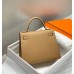 Hermes Kelly 25cm Sellier Bag In Chai Epsom Leather GHW