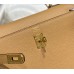 Hermes Kelly 25cm Sellier Bag In Chai Epsom Leather GHW