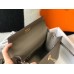 Hermes Kelly 25cm Sellier Bag In Gris Asphalt Epsom Leather
