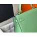 Hermes Kelly 25cm Sellier Bag In Vert Criquet Epsom Leather