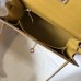 Hermes Kelly 25cm Sellier Bag In Yellow Epsom Leather