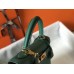 Hermes Kelly 28cm Sellier Bag In Malachite Epsom Leather