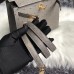 Hermes Kelly 25cm Handmade Bag In Gris Asphalt Ostrich Skin