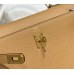 Hermes Kelly 28cm Sellier Bag In Chai Epsom Leather