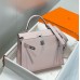 Hermes Kelly 28cm Sellier Bag In Mauve Pale Epsom Leather