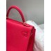 Hermes Kelly 28cm Sellier Bag In Rose Extreme Epsom Leather