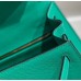 Hermes Kelly 28cm Sellier Bag In Vert Jade Epsom Leather