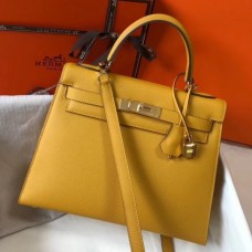 Replica Hermes Blue Iris Ostrich Kelly 28cm Handmade Bag