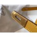 Hermes Kelly 28cm Sellier Bag In Yellow Epsom Leather