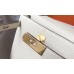 Hermes Kelly 32cm Bag In Beton Clemence Leather GHW