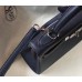 Hermes Kelly 32cm Bag In Dark Blue Clemence Leather PHW