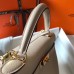 Hermes Kelly 32cm Bag In Trench Clemence Leather GHW