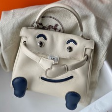 Hermes Kelly Doll Quelle Idole Bag in Craie Swift Calfskin Hermes Kelly Doll Quelle Idole Bag in Craie Swift Calfskin