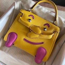 Hermes Kelly Doll Quelle Idole Bag in Jaune Ambre Swift Calfskin Hermes Kelly Doll Quelle Idole Bag in Jaune Ambre Swift Calfskin