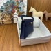 Hermes Kelly Elan Handmade Bag In Blue Saphir Chevre Mysore Leather
