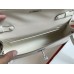 Hermes Kelly Elan Handmade Bag In Craie Chevre Mysore Leather