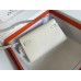 Hermes Kelly Elan Handmade Bag In Craie Chevre Mysore Leather