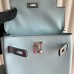 Hermes Kelly Jump Backpack in Blue Brume Swift Calfskin Hermes Kelly Jump Backpack in Blue Brume Swift Calfskin
