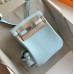 Hermes Kelly Jump Backpack in Blue Brume Swift Calfskin Hermes Kelly Jump Backpack in Blue Brume Swift Calfskin