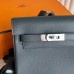 Hermes Kelly Jump Backpack in Gris Misty Swift Calfskin Hermes Kelly Jump Backpack in Gris Misty Swift Calfskin