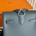 Hermes Kelly Jump Backpack in Gris Misty Swift Calfskin Hermes Kelly Jump Backpack in Gris Misty Swift Calfskin