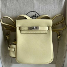 Hermes Kelly Jump Backpack in Jaune Milton Swift Calfskin Hermes Kelly Jump Backpack in Jaune Milton Swift Calfskin