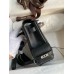 Hermes Kelly Jump Backpack in Black Swift Calfskin