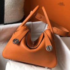 Replica Hermes Lindy 26cm Bag In Vert Amande Clemence With GHW