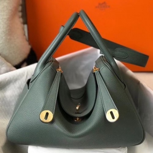 HERMES 凯莉Kelly Danse mini 杏仁绿CC63 Vert Amande  原厂Evercolor-壹号工坊_YHMode_HERMES中国官网