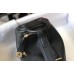 Hermes Mini Lindy Bag In Black Clemence Leather