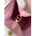 Hermes In The Loop 18 Handmade Bag in Mauve Sylvestre Clemence Leather