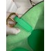 Hermes In The Loop 18 Handmade Bag in Vert Comics Clemence Leather