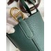 Hermes In The Loop 18 Handmade Bag in Vert Cypres Clemence Leather