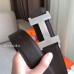 Hermes Constance 2 Belt Buckle & Black Epsom 42MM Strap