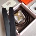 Hermes Constance Belt Buckle & Black Clemence 38 MM Strap